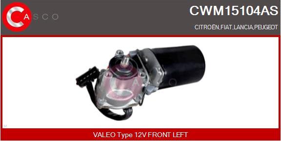 Casco CWM15104AS - Motore tergicristallo www.autoricambit.com