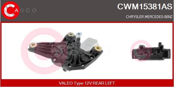 Casco CWM15381AS - Motore tergicristallo www.autoricambit.com