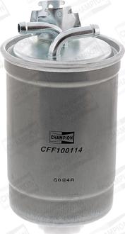 Champion CFF100114 - Filtro carburante www.autoricambit.com