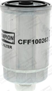 Champion CFF100263 - Filtro carburante www.autoricambit.com
