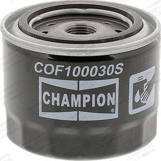Champion COF100030S - Filtro olio www.autoricambit.com