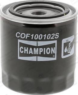 Champion COF100102S - Filtro olio www.autoricambit.com
