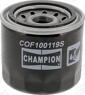 Champion COF100119S - Filtro olio www.autoricambit.com
