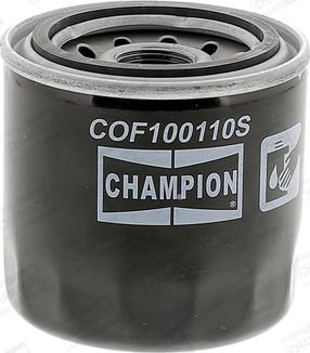 Champion COF100110S - Filtro olio www.autoricambit.com