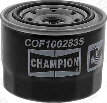 Champion COF100283S - Filtro olio www.autoricambit.com