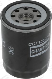 Champion COF100271S - Filtro olio www.autoricambit.com
