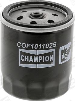 Champion COF101102S - Filtro olio www.autoricambit.com