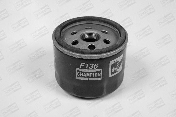 Champion F136/606 - Filtro olio www.autoricambit.com