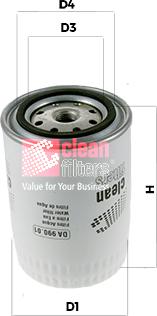 Clean Filters DA 990 - Filtro refrigerante www.autoricambit.com