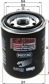 Clean Filters DE2204 - Cartuccia essiccatore aria, Imp. aria compressa www.autoricambit.com