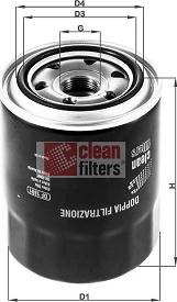 Clean Filters DF1891 - Filtro olio www.autoricambit.com