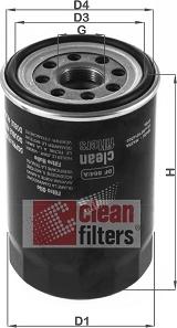 Clean Filters DF 864/A - Filtro olio www.autoricambit.com