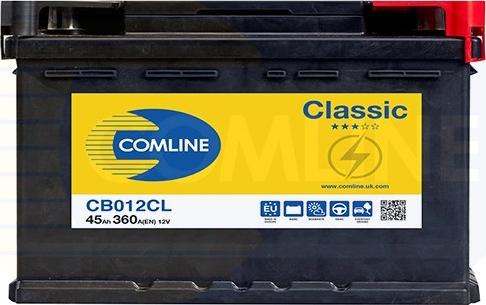 Comline CB012CL - Batteria avviamento www.autoricambit.com
