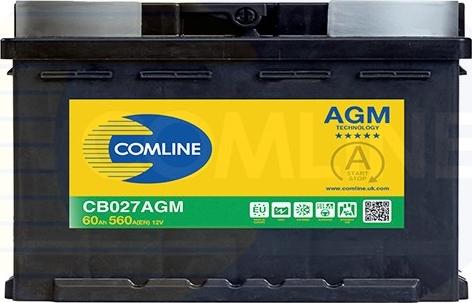 Comline CB027AGM - Batteria avviamento www.autoricambit.com
