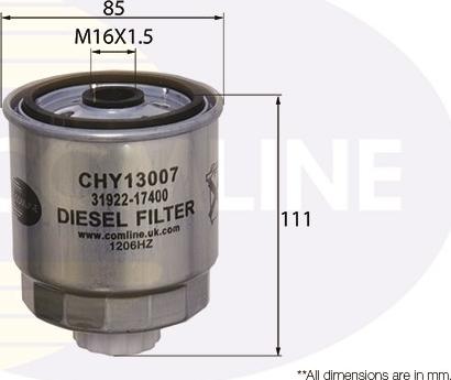 Comline CHY13007 - Filtro carburante www.autoricambit.com