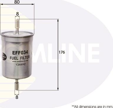 Comline EFF034 - Filtro carburante www.autoricambit.com
