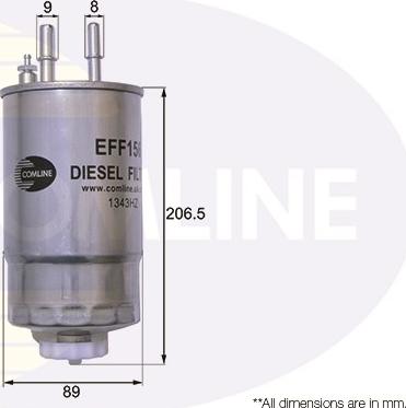 Comline EFF156 - Filtro carburante www.autoricambit.com