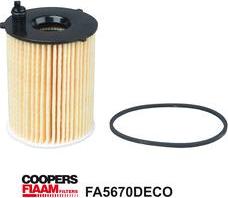 CoopersFiaam FA5670DECO - Filtro olio www.autoricambit.com