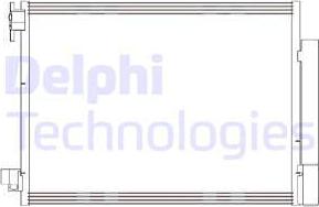 Delphi CF20415 - Condensatore, Climatizzatore www.autoricambit.com