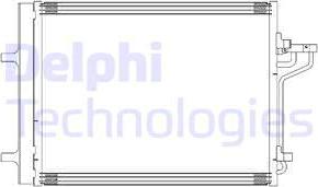 Delphi CF20311 - Condensatore, Climatizzatore www.autoricambit.com