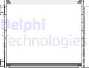 Delphi CF20313 - Condensatore, Climatizzatore www.autoricambit.com