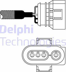 Delphi ES10979-12B1 - Sonda lambda www.autoricambit.com