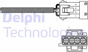 Delphi ES10818-12B1 - Sonda lambda www.autoricambit.com