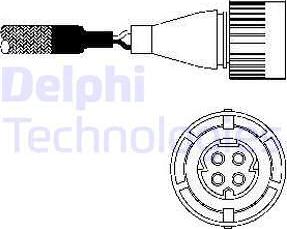 Delphi ES10254-12B1 - Sonda lambda www.autoricambit.com