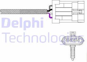 Delphi ES20023 - Sonda lambda www.autoricambit.com