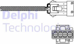 Delphi ES20230-12B1 - Sonda lambda www.autoricambit.com