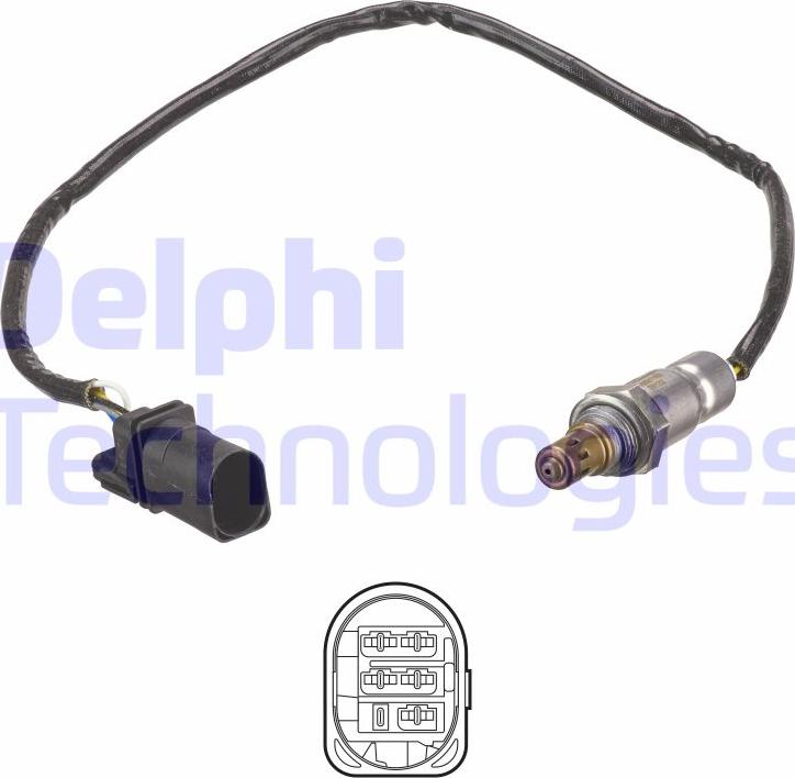 Delphi ES21153-12B1 - Sonda lambda www.autoricambit.com