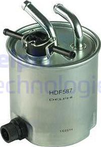 Delphi HDF587 - Filtro carburante www.autoricambit.com