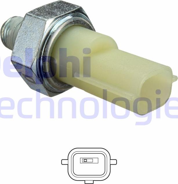 Delphi SW90073 - Sensore, Pressione olio www.autoricambit.com