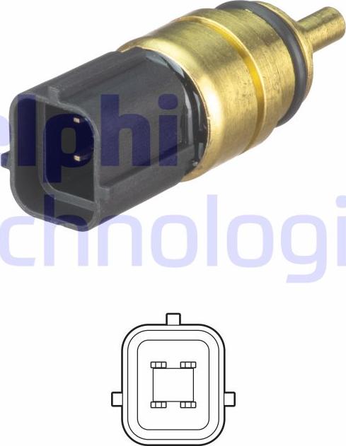 Delphi TS10528 - Sensore, Temperatura refrigerante www.autoricambit.com