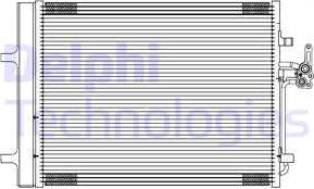 Delphi TSP0225689 - Condensatore, Climatizzatore www.autoricambit.com