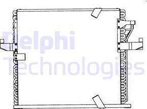 Delphi TSP0225186 - Condensatore, Climatizzatore www.autoricambit.com