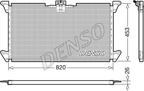 Denso DCN99075 - Condensatore, Climatizzatore www.autoricambit.com