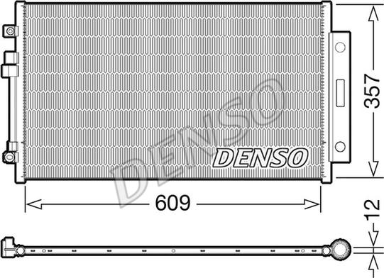 Denso DCN09004 - Condensatore, Climatizzatore www.autoricambit.com