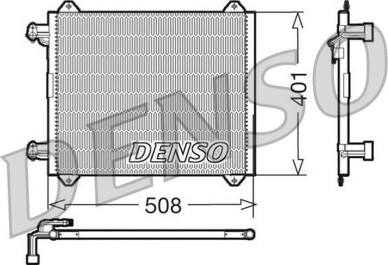 Denso DCN02009 - Condensatore, Climatizzatore www.autoricambit.com