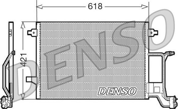 Denso DCN02015 - Condensatore, Climatizzatore www.autoricambit.com