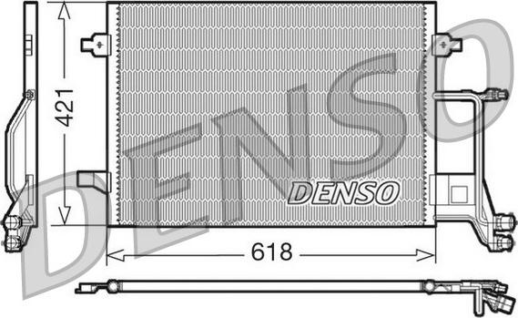 Denso DCN02013 - Condensatore, Climatizzatore www.autoricambit.com