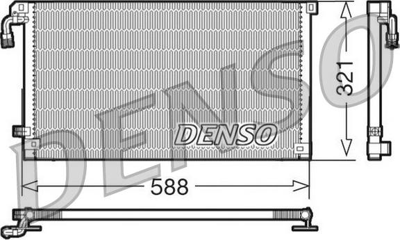 Denso DCN07004 - Condensatore, Climatizzatore www.autoricambit.com