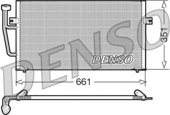 Denso DCN33008 - Condensatore, Climatizzatore www.autoricambit.com