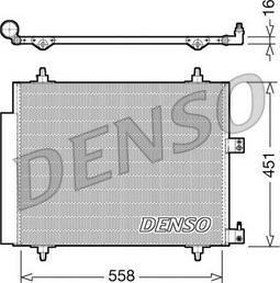 Denso DCN21005 - Condensatore, Climatizzatore www.autoricambit.com