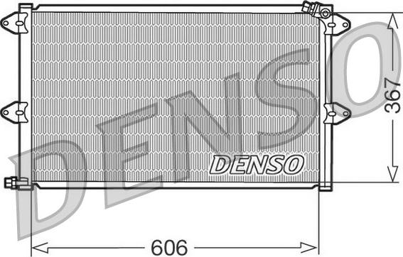 Denso DCN27001 - Condensatore, Climatizzatore www.autoricambit.com