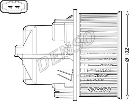 Denso DEA33002 - Ventilatore abitacolo www.autoricambit.com