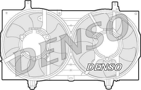 Denso DER46001 - Ventola, Raffreddamento motore www.autoricambit.com