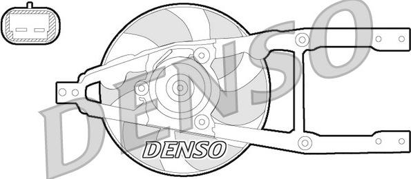 Denso DER09055 - Ventola, Raffreddamento motore www.autoricambit.com