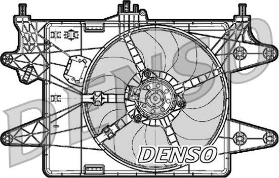 Denso DER09083 - Ventola, Raffreddamento motore www.autoricambit.com