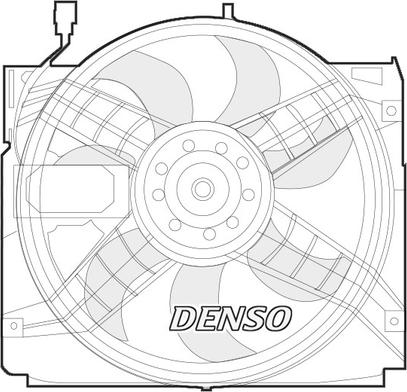 Denso DER05004 - Ventola, Raffreddamento motore www.autoricambit.com